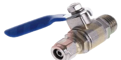 JT02 A (TUBE 1/4 ) /  VALVE D'ALIMENTATION ET D'ARRET EN METAL