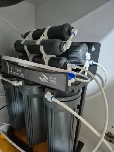 OSMOSEUR 7 ETAGES 75 GPD RO22V/50HZ blanc photo review